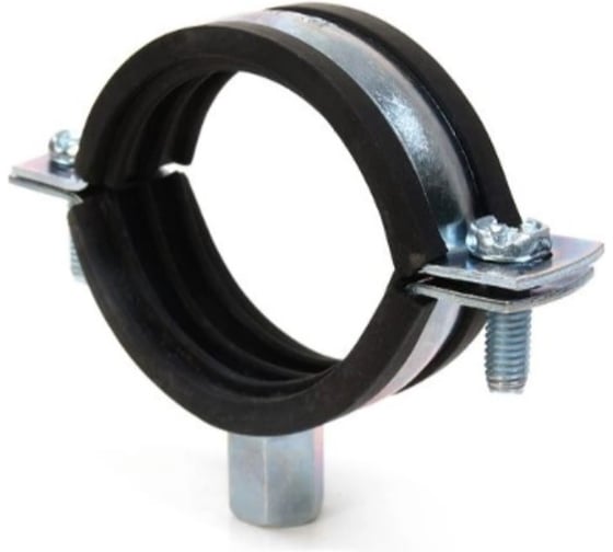 Сантехнический хомут ЦКИ Глобал 40-43, м8/10, 1 1/4", цинк, 5 шт. 29163 1