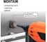 Крепеж-клипса TDM ELECTRIC для трубы 25 мм ЭКО (венге), упаковка 3500 штук SQ0405-1043 3