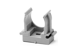 Крепеж-клипса MOLOT для труб серая D-32 ABS (50 шт.) 32104505