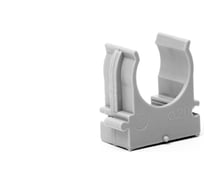 Крепеж-клипса MOLOT для труб серая D-25 ABS (100 шт.) 25105505