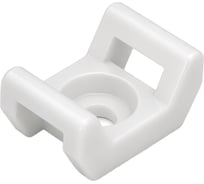 Основание DKC 25x16, белое, под винт M5, для хомутов шириной до 9 мм, 100 шт. 25496SR