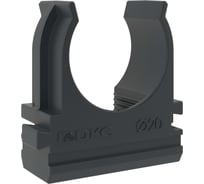 Держатель с защелкой DKC д.20мм, черный 100 шт 51020N