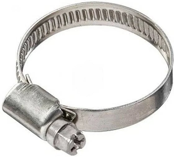 Хомут червячный HIMPT 50 шт, 20-32/9 нержавеющая сталь W2 (AISI430) 00-00026755