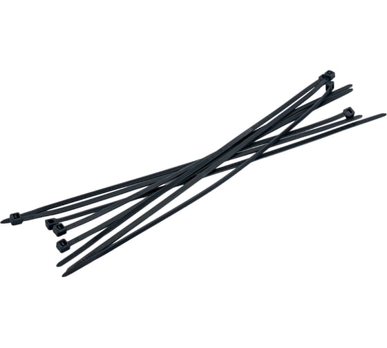 Хомут-стяжка ленточная 3,6х250 черный, 500 шт Gigant G/1/5/500