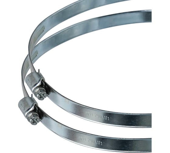 Хомут червячный 170-190/12W1, 10 шт. ZIP 805401