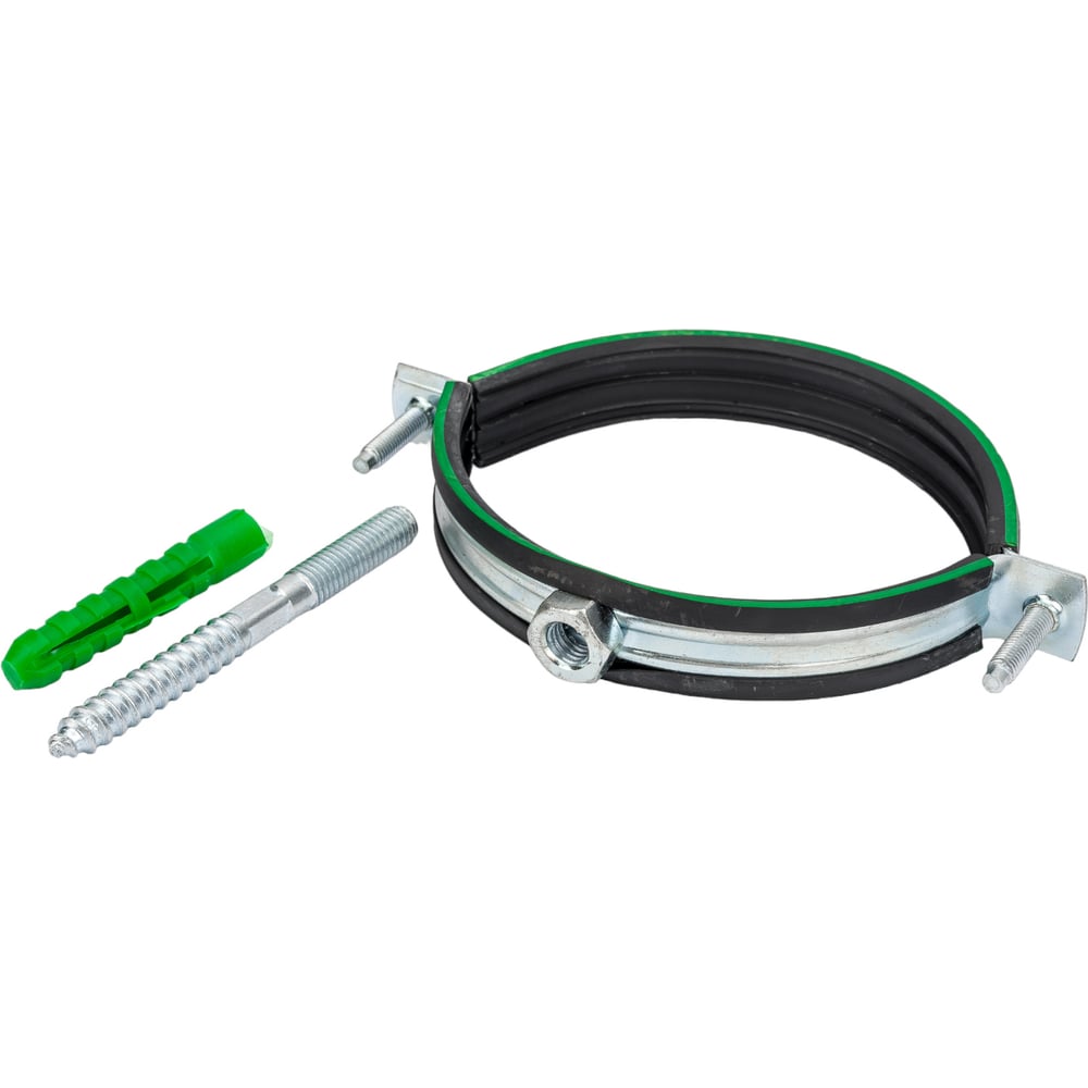 Комплект MAYER сантех. хомут со шпилькой 10x100 и дюбелем д/труб 4 ...