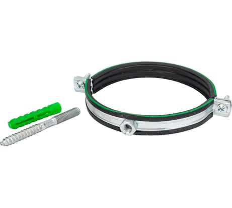 Комплект MAYER сантех. хомут со шпилькой 10x100 и дюбелем д/труб 5" (135-143 мм), гайка М10 14 0500 1/140500100