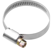 Хомут червячный ARNO INDUSTRIES 40-60 мм 10 шт. для крепления и герметизации шлангов и труб W2 нержавеющая сталь AM520406009250Ф