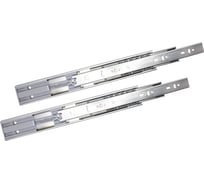 Шариковая направляющая полного выдвижения Mebax 350 мм, Н=45 мм, с доводчиком 00-00001609