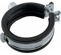 Хомут КОНКРЕП SafeLock, одновинтовой, с EPDM, M8/M10, 74-80 мм, оцинкованная сталь 3362080K