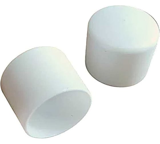 Наружняя заглушка для труб Росдюбель D6мм белая (400 шт) арт. 26-2034