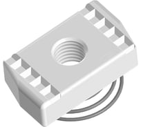 Пружинная гайка Fischer для шины (оцинкованная сталь) FSN 21/M10(50 шт) 558923