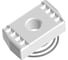 Пружинная гайка Fischer для шины (оцинкованная сталь) FSN 21/M10(50 шт) 558923 1