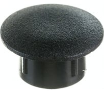 Мебельная заглушка Стройметиз черная, D8 мм, уп. 28 шт. 3010021