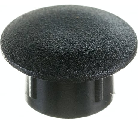 Мебельная заглушка Стройметиз черная, D8 мм, уп. 28 шт. 3010021