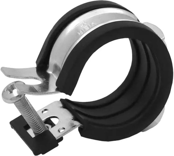 Хомут ViEiR ПВХ 10шт Ф32 с комплектом крепление малых труб ARN2282