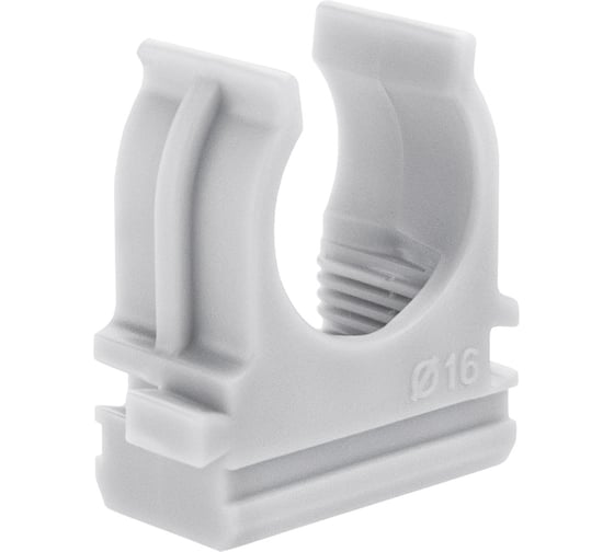 Клипса-крепёж для монтажного пистолета MasterProf 16мм, серый, 100 шт. ЭТ.010135 1