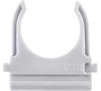 Клипса-крепёж для монтажного пистолета MasterProf 20 мм, серый, 100 шт. ЭТ.010137