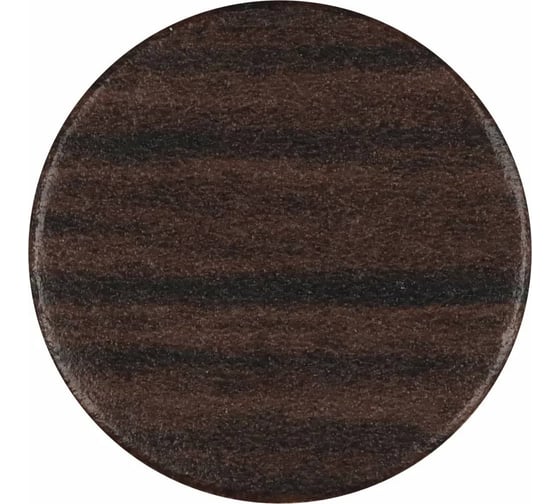 Заглушка самоклеящаяся Росдюбель 14мм каштан венге 54 шт.арт. 21-0160