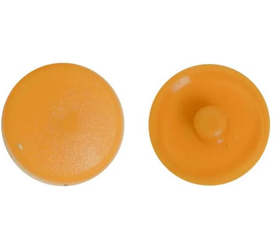 Заглушка на рамный анкер Росдюбель (охра) (1000 шт) арт. 16-0685