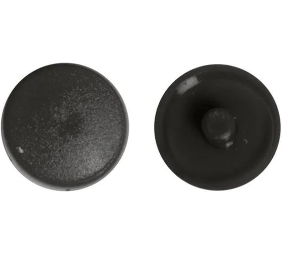 Заглушка на рамный анкер Росдюбель (черная) (1000 шт) арт. 16-0605