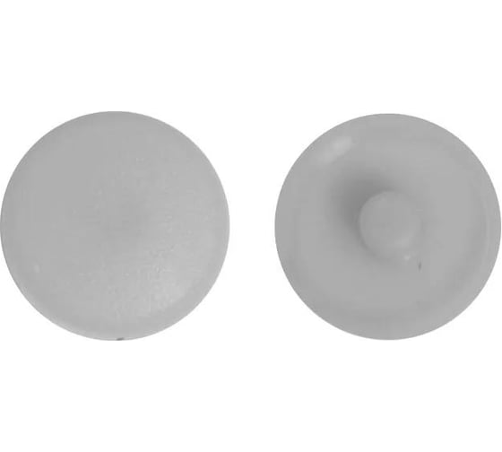 Заглушка на рамный анкер Росдюбель (св.сер) (1000 шт) арт. 16-0610