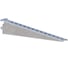 Полка PRO-montag.ru К-1164 УТ2.5 цинк L=630 (2,0 мм) ГЭМ111253 1