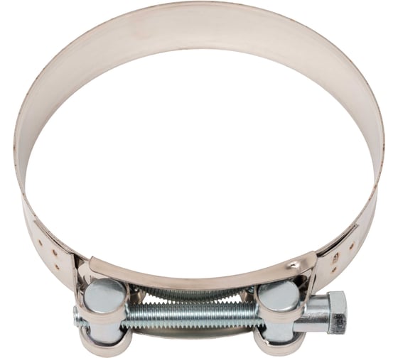 Хомут силовой шарнирный D104-112мм, нерж.сталь, 10 шт. Gigant 1239600