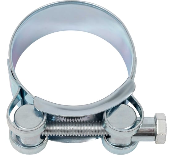 Хомут силовой шарнирный D40-43мм, оцинкованная сталь, 10 шт. Gigant 1239680