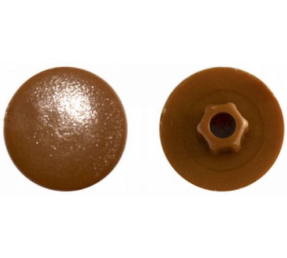 Заглушка под конфирмат Росдюбель (коричн.) (1000 шт) арт. 16-1085