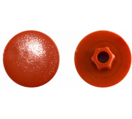 Заглушка под конфирмат Росдюбель (кр.кирп.) (1000 шт) арт. 16-1130