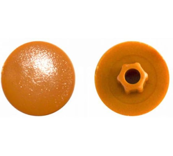Заглушка под конфирмат Росдюбель (охра) (1000 шт) арт. 16-1135