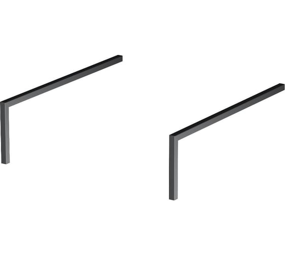 Ножки для тумбы AM.PM Sense, 15 см, цвет черный матовый M7BLEGSF0150BM