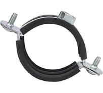 Хомут сантехнический ARNO INDUSTRIES 1/2 трубный для крепления труб 2 дюйма 74-80 мм резьба М10 2шт. сталь оцинкованный AM3250748034G99