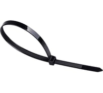 Стяжка нейлоновая HIMPT чёрная 4х250 мм (3,6х250 мм) пластиковая (100 шт) 00-00010582