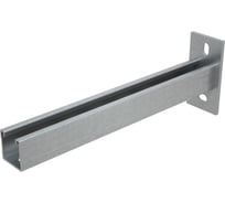 Настенный кронштейн усиленный CABLIDERTRAYS Strut (41х41х2,0) основание (120х50х6) 400мм НКУС1(сн)-400