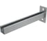 Настенный кронштейн усиленный CABLIDERTRAYS Strut (41х41х2,0) основание (120х50х6) 400мм НКУС1(сн)-400 1