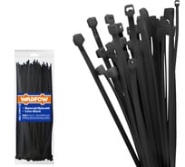 Кабельные стяжки WADFOW черные 7.6х450 мм 100 шт 20/40 WTEB545076