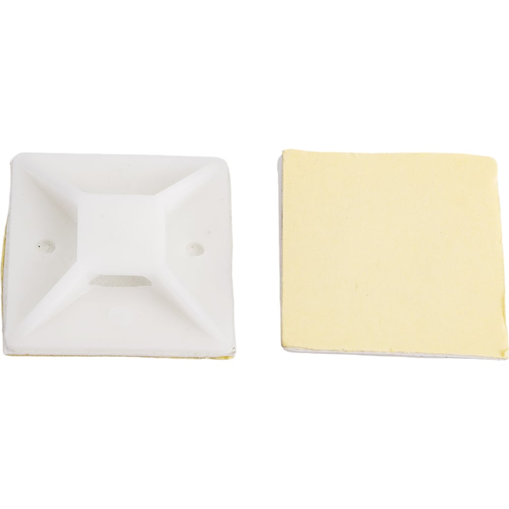 Самоклеящаяся площадка для крепления стяжек Nord-Yada 40х40 мм уп. 10 ...