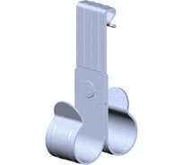 Балочный фиксатор PRO-montag.ru вертикальный 2BFVT20 1-5 мм под трубу 20 мм двойной (10 шт.) PM77855-1