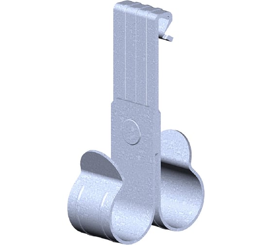 Балочный фиксатор PRO-montag.ru вертикальный 2BFVT20 1-5 мм под трубу 20 мм двойной (10 шт.) PM77855-1