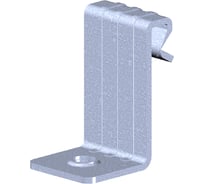 Балочный фиксатор PRO-montag.ru вертикальный BFVRO 1-5 мм с отгибом и резьбой М6 (10 шт.) PM77845-1