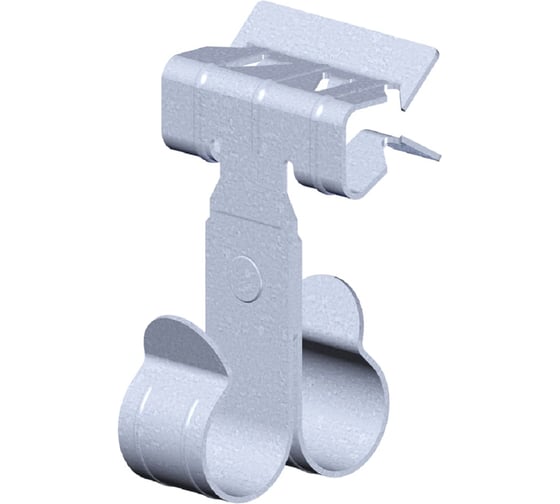 Балочный фиксатор PRO-montag.ru горизонтальный 2BFT25 2-7 мм под трубу 25 мм двойной (10 шт.) PM77827-1