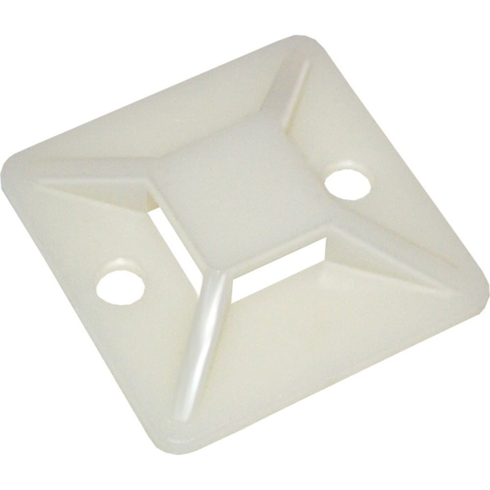 Самоклеящаяся площадка для крепления стяжек Nord-Yada 20х20 мм, уп. 10 ...