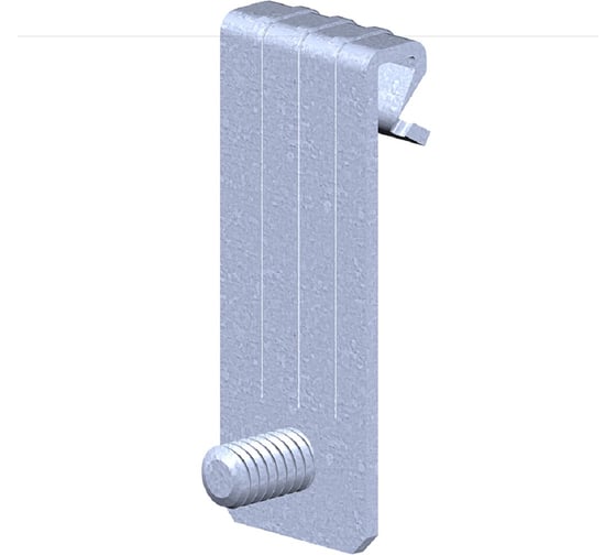 Балочный фиксатор PRO-montag.ru вертикальный BFVW 1-5 мм с винтом М6х10 (10 шт.) PM77847-1