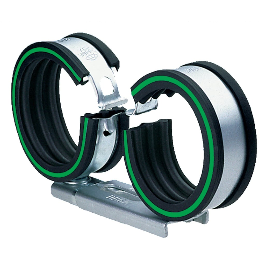 Двойной хомут Mupro VARIO для медных труб, оцинкованный, с изол. DGL ...