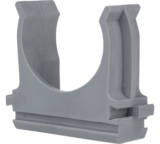 Клипса-крепёж для труб MasterProf 20мм, серый, 50 шт ЭТ.010027