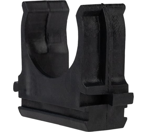 Клипса-крепёж для труб MasterProf 16мм, чёрный, 50 шт ЭТ.010029