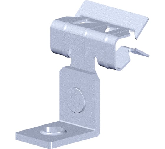 Балочный фиксатор PRO-montag.ru горизонтальный BFU6 15-20 мм с уголком и резьбой М6 (10 шт.) PM77838-1