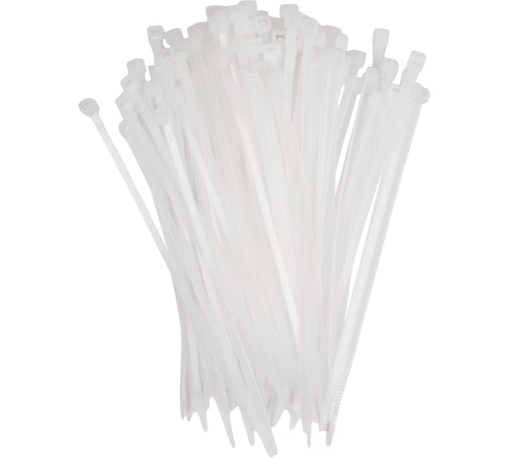 Кабельная стяжка Jazzway PCT 3,6x150-100WH PA6.6 2000 шт 5053731